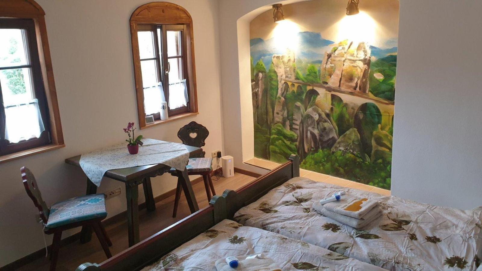 Das Ferienhaus Protze Hohnstein Exterior foto